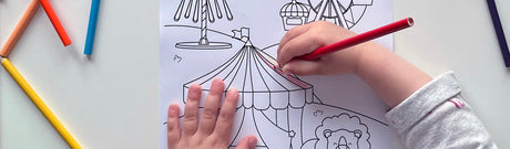 🎡 Free Printable Carnival Colouring Pages for Toddlers