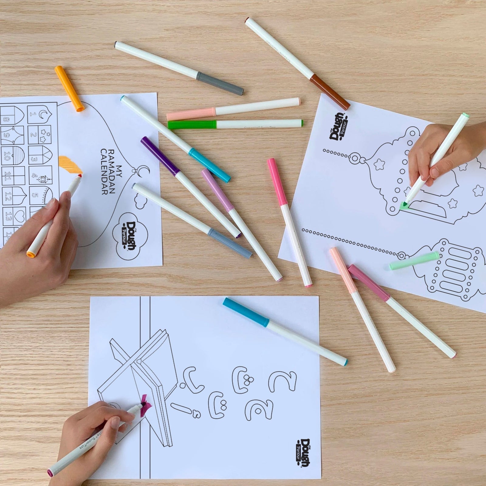 Ramadan Colouring Pages!