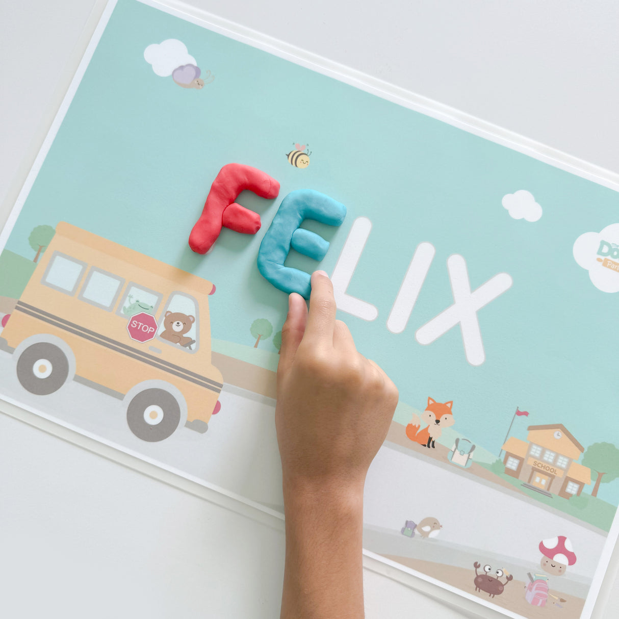 School Personalized Playmat