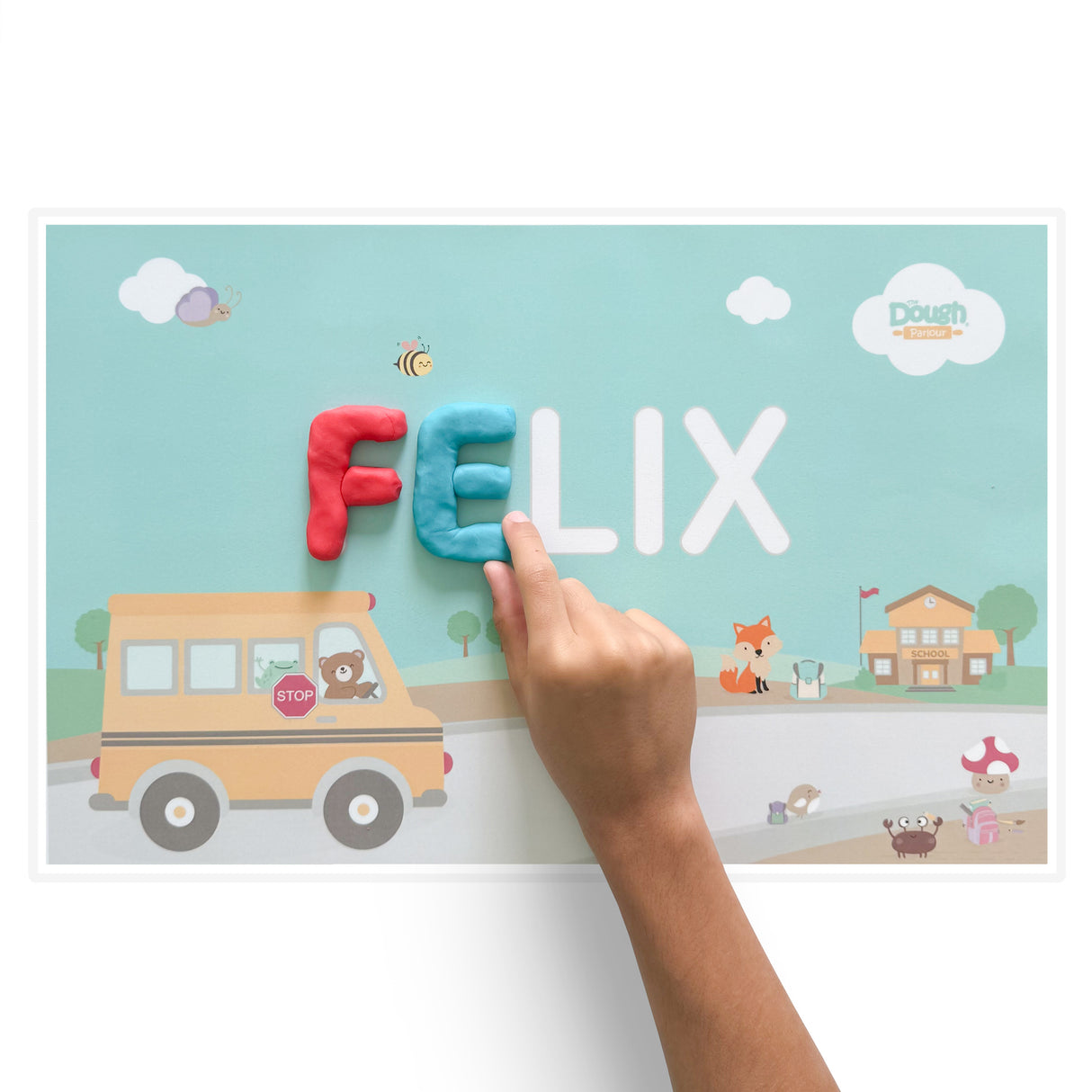 School Personalized Playmat
