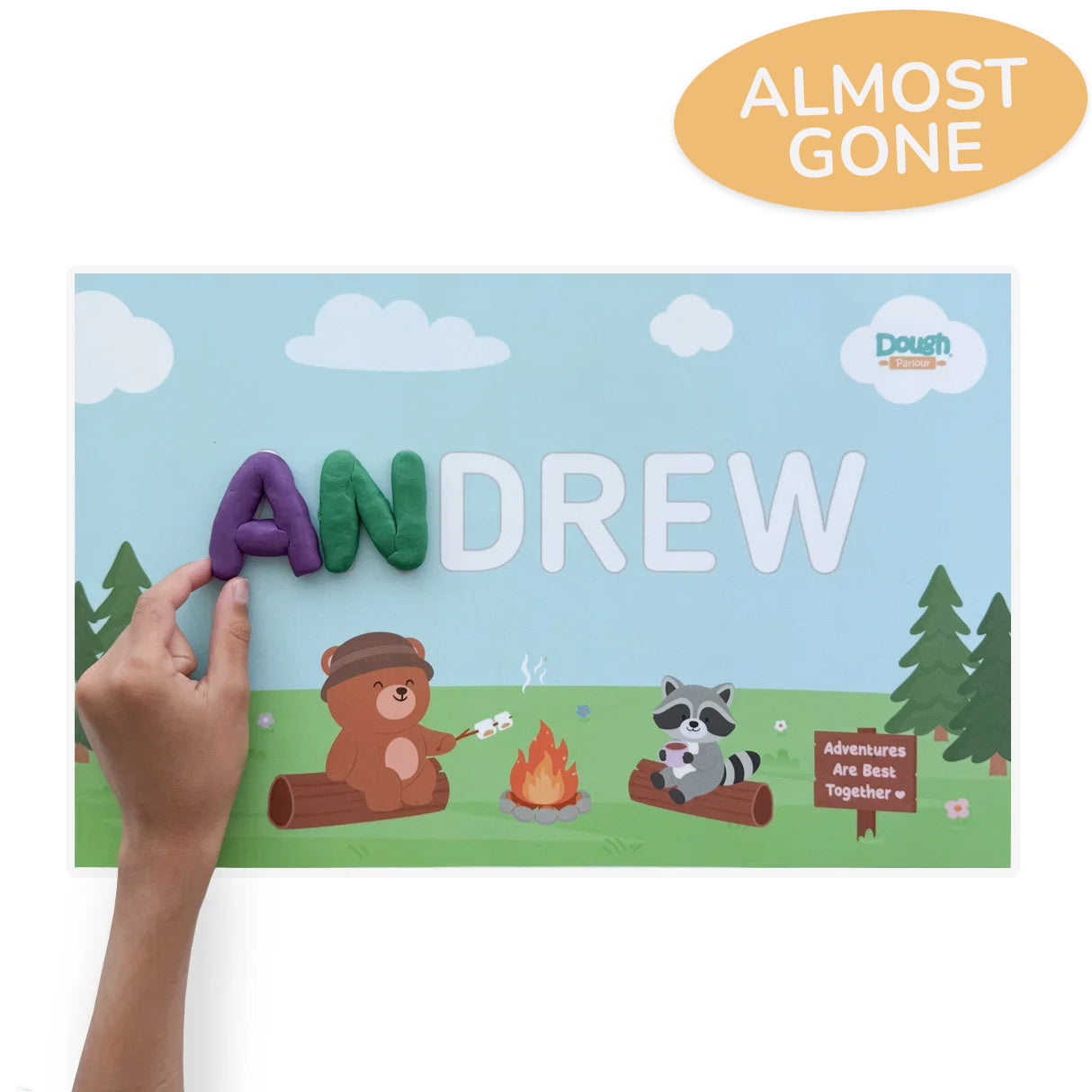 Camping Personalized Playmat