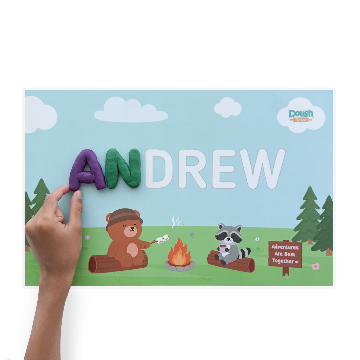 Camping Personalized Playmat
