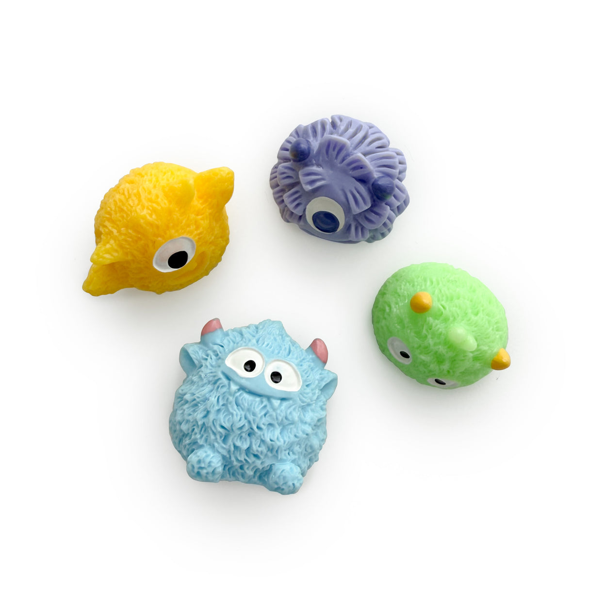 Fuzzy Monster Charms