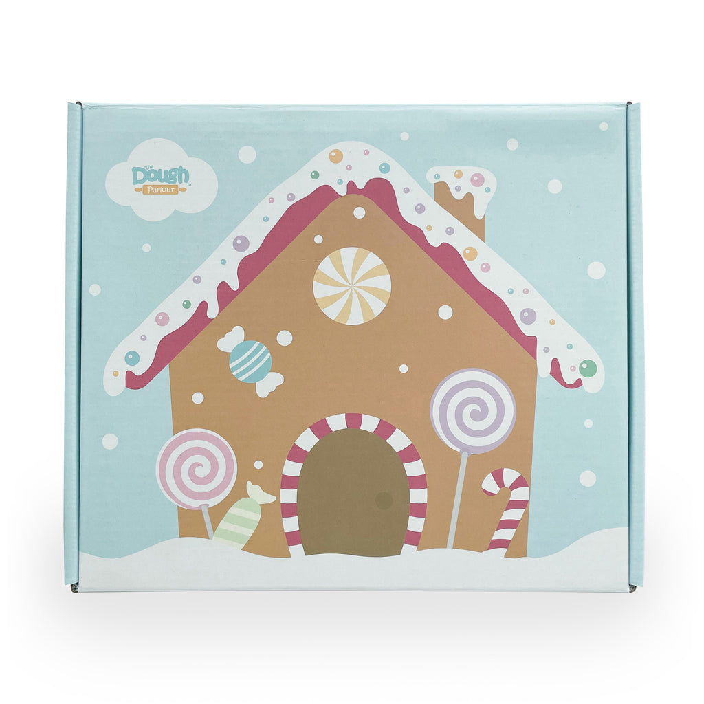 Gingerbread House Playbox closed box