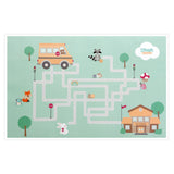 School Personalized Playmat
