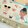 Beach Personalized Playmat