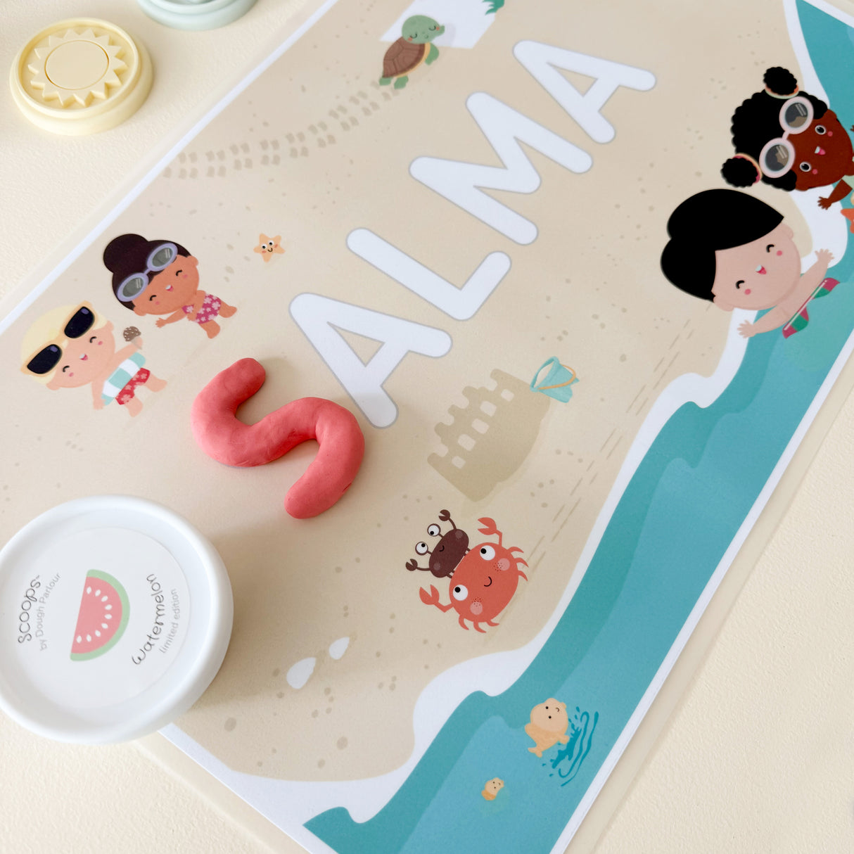 Beach Personalized Playmat