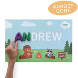 Camping Personalized Playmat