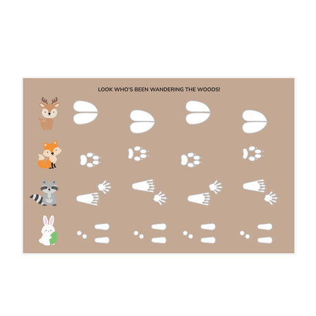 Camping Personalized Playmat