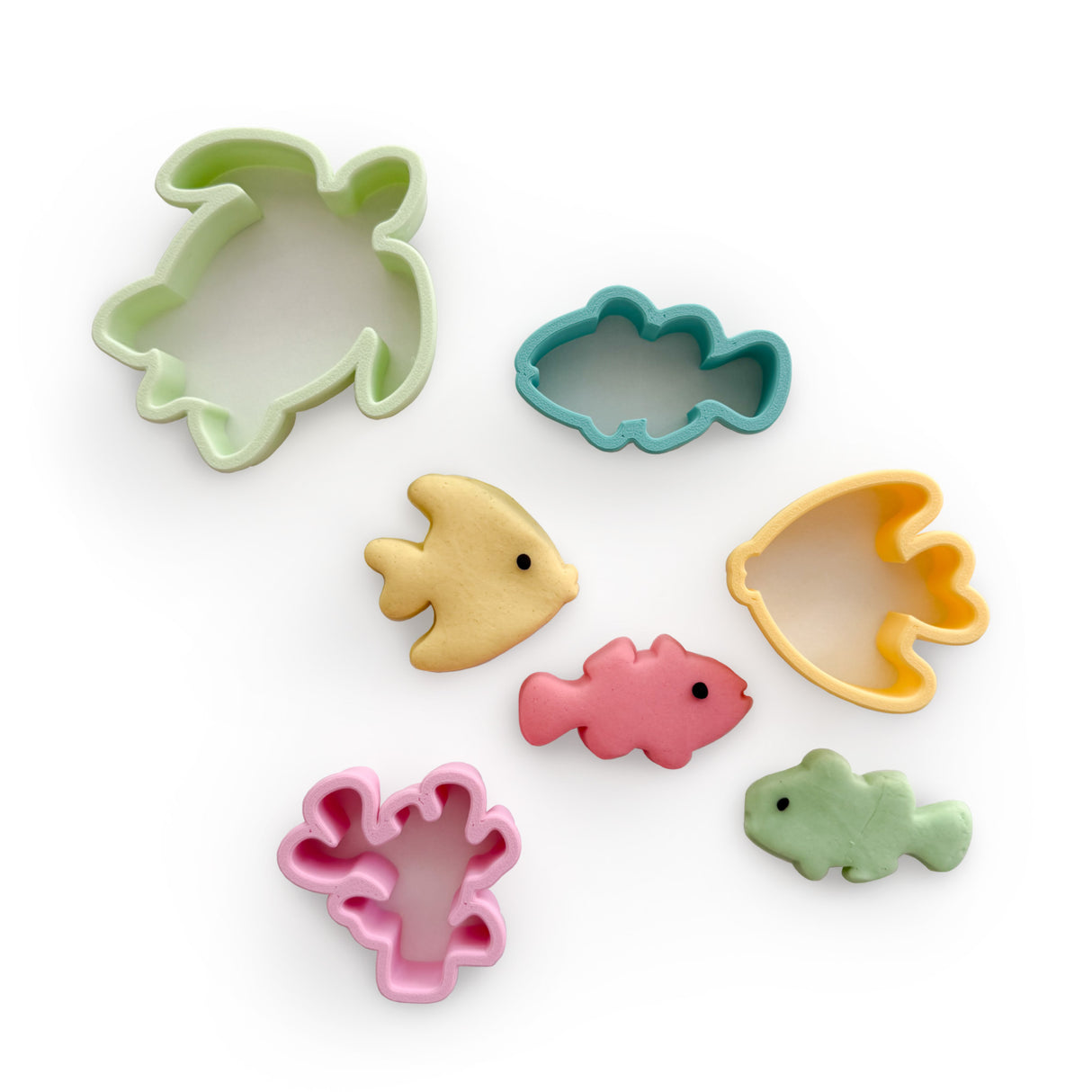 Coral Reef Dough Cutters