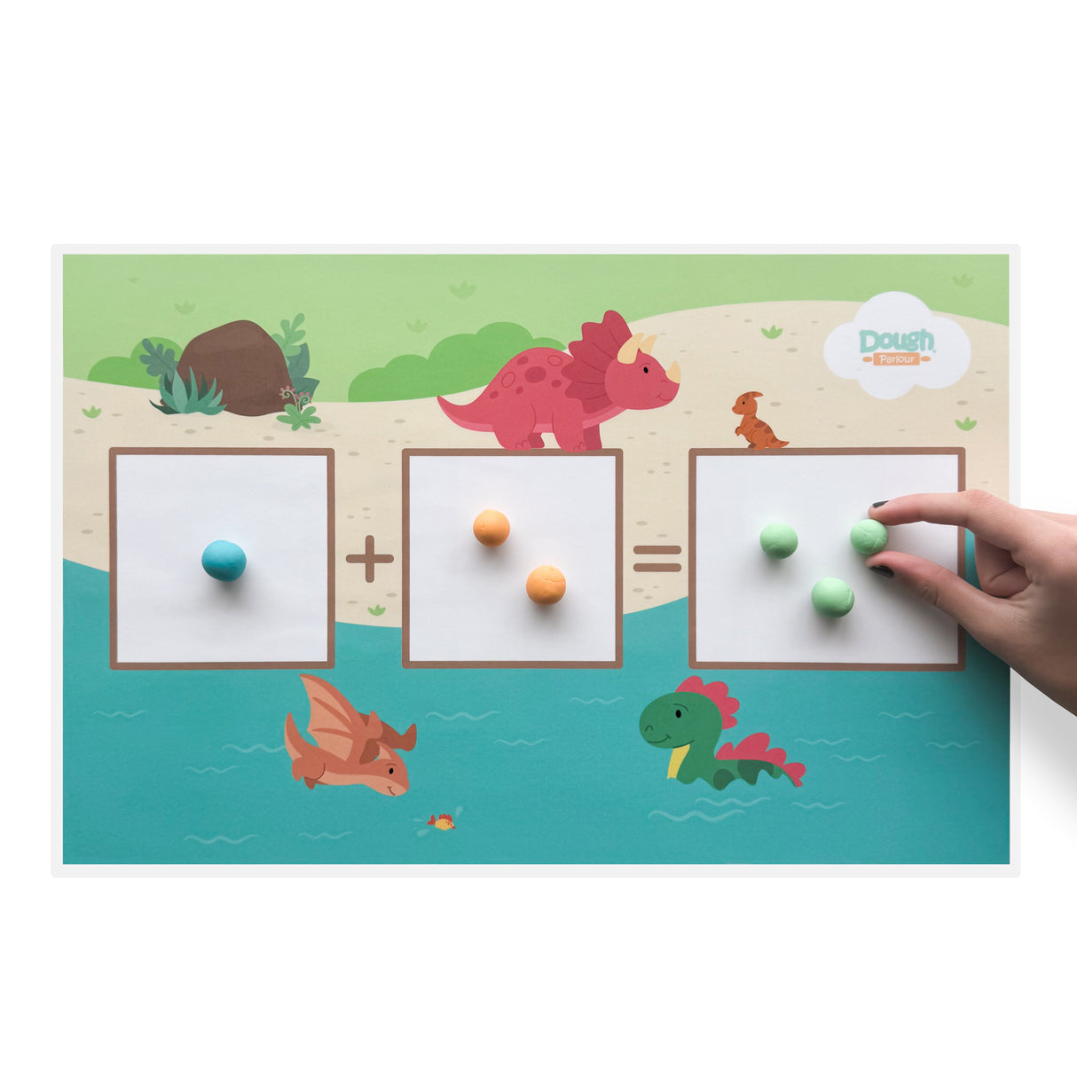 Dino Let's Dough Math™ Playmat