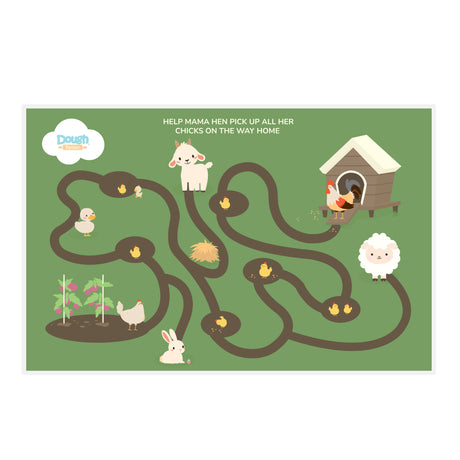 Farm Friends Personalized Playmat