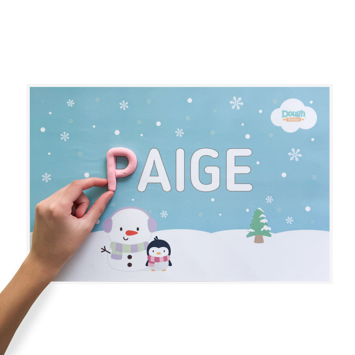Frosty Personalized Playmat