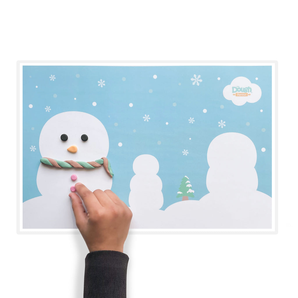 Frosty Penguin Playmat