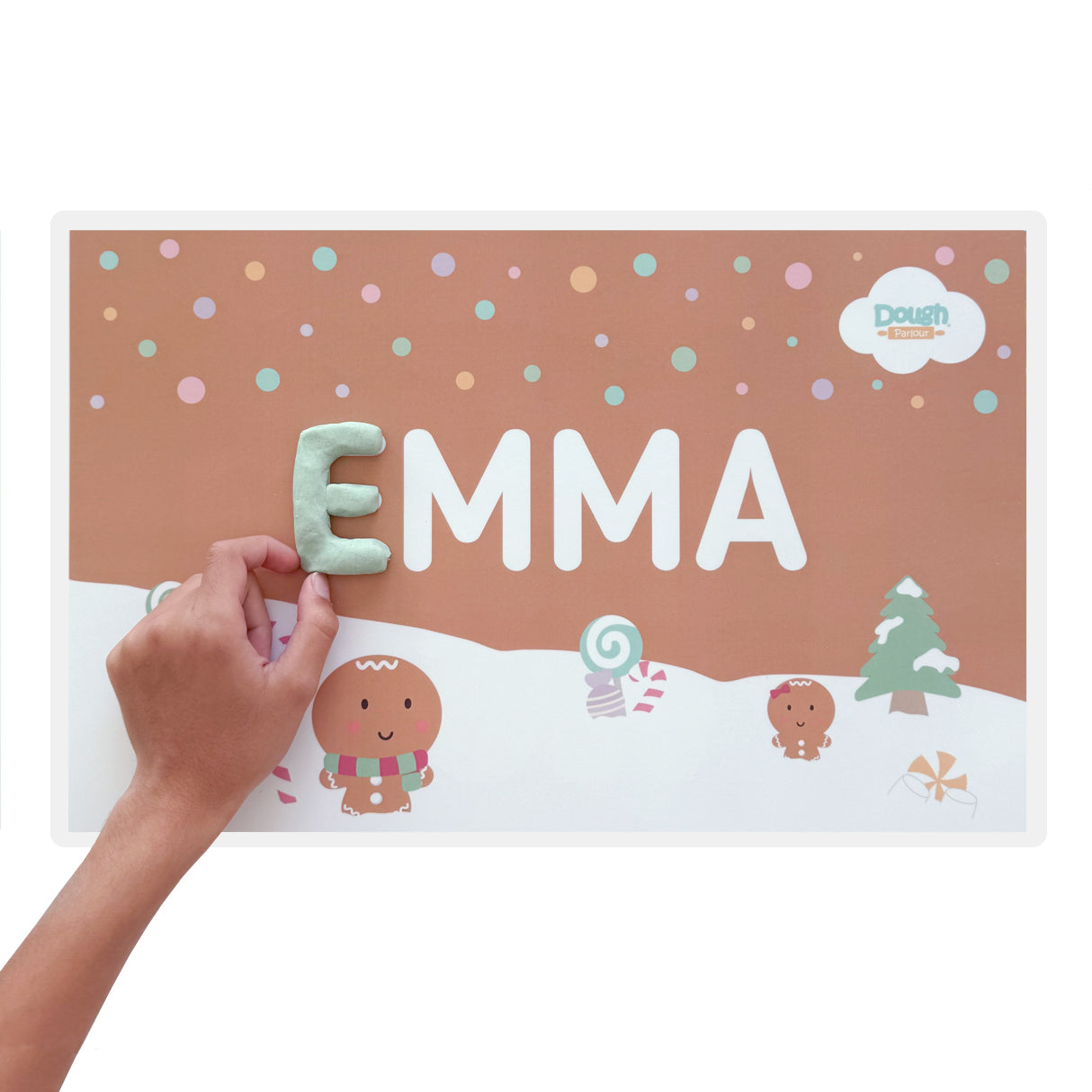 Gingerbread Personalized Playmat