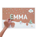 Gingerbread Personalized Playmat