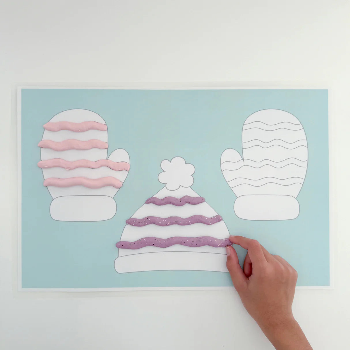 Holiday Train Personalized Playmat