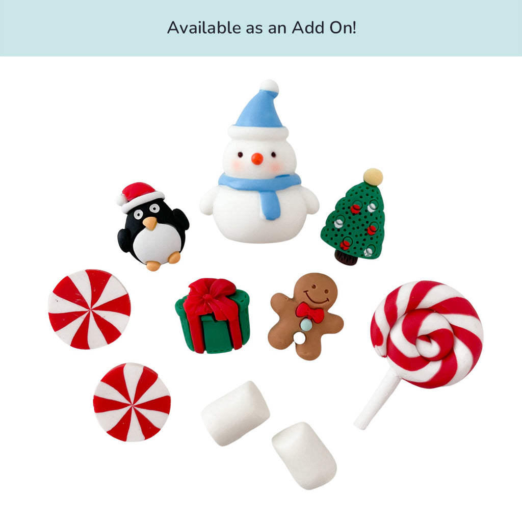 Holiday Charms available as an add-on