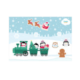 Holiday Train Stickers