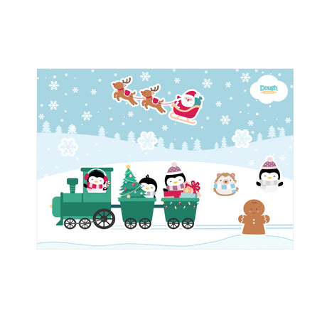 Holiday Train Stickers