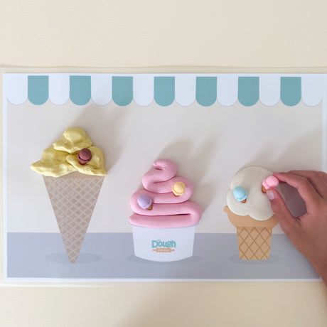 Ice Cream Truck Personalized Playmat