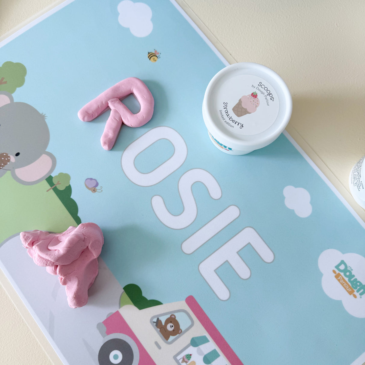 Ice Cream Truck Personalized Playmat