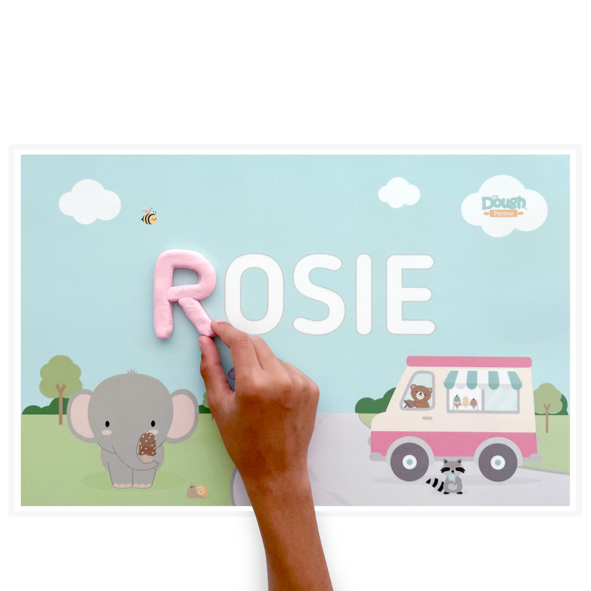 Ice Cream Truck Personalized Playmat