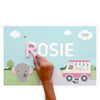 Ice Cream Truck Personalized Playmat