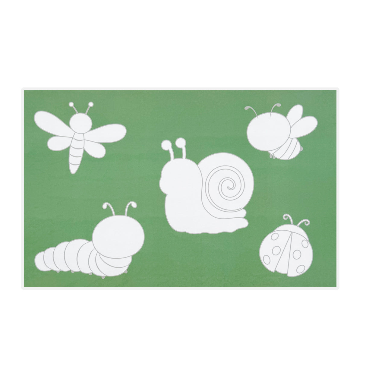 In The Garden Personalized Playmat