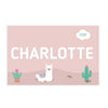 Mama Llama Personalized Playmat