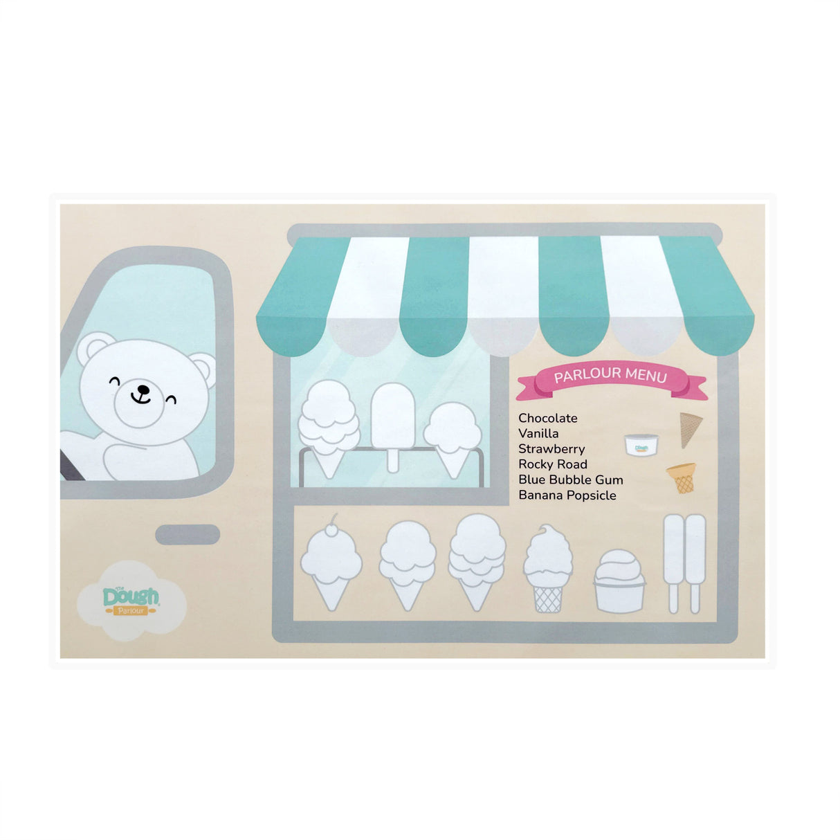 Ice Cream Truck Playmat