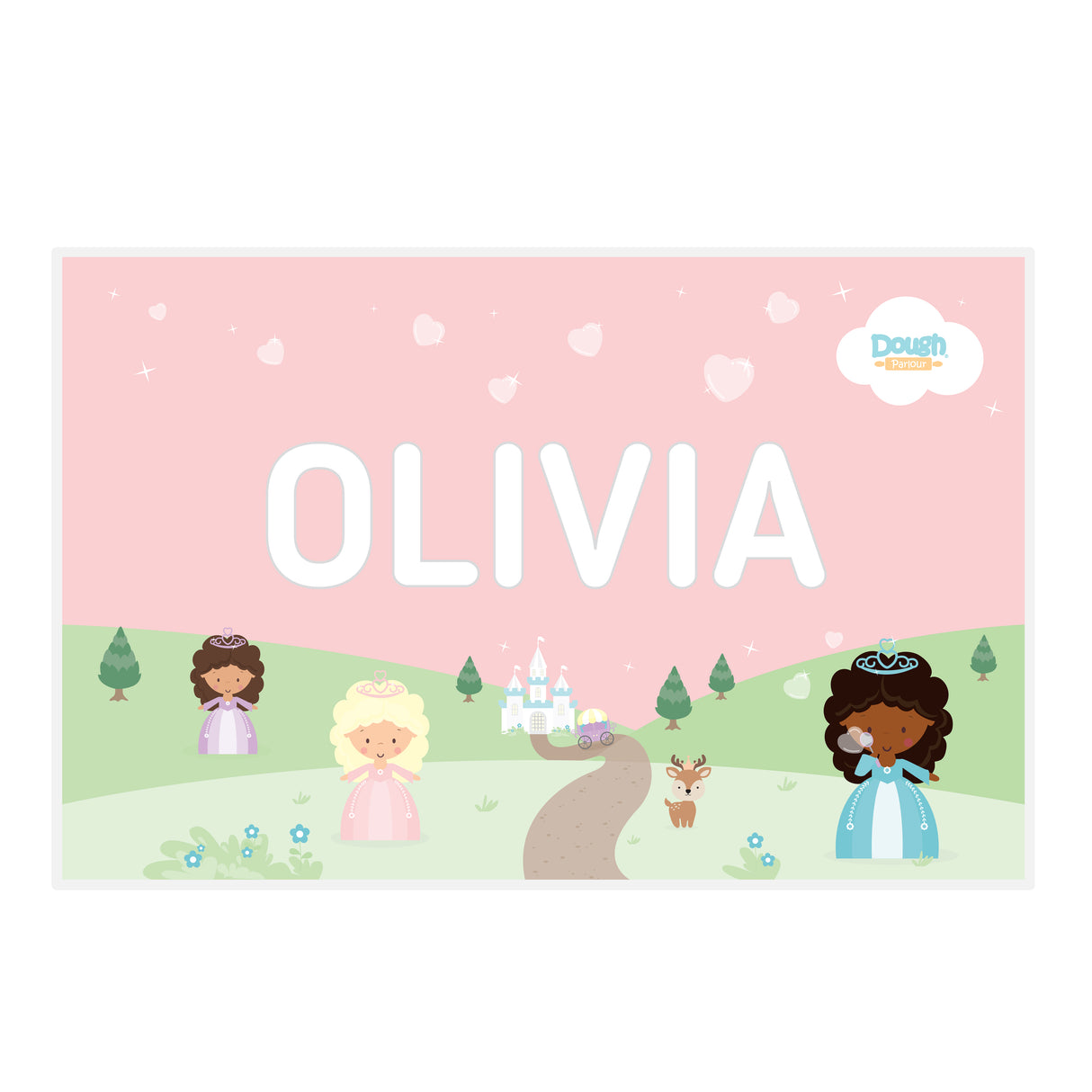 Princess Personalized Playmat