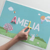 Spring Personalized Playmat