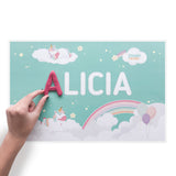 Unicorn Personalized Playmat