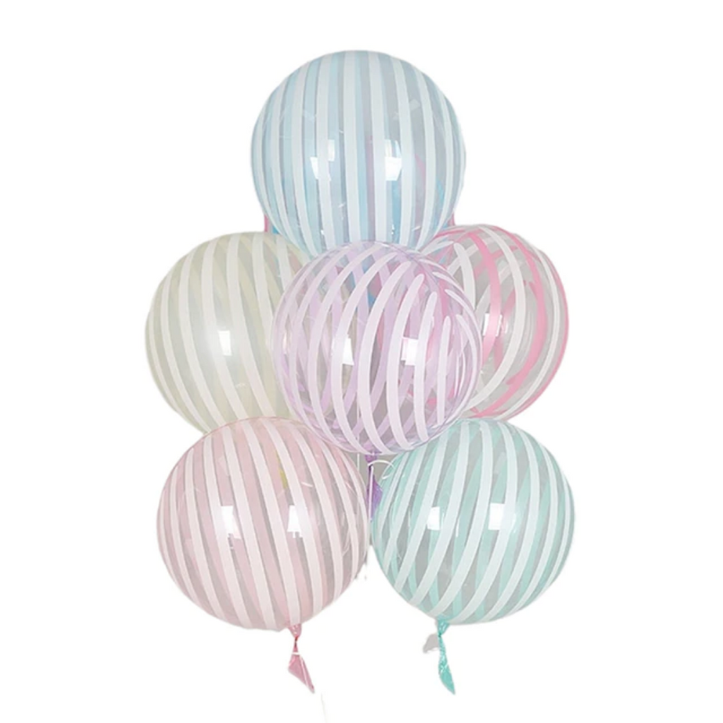 Candy Stripe Balloons