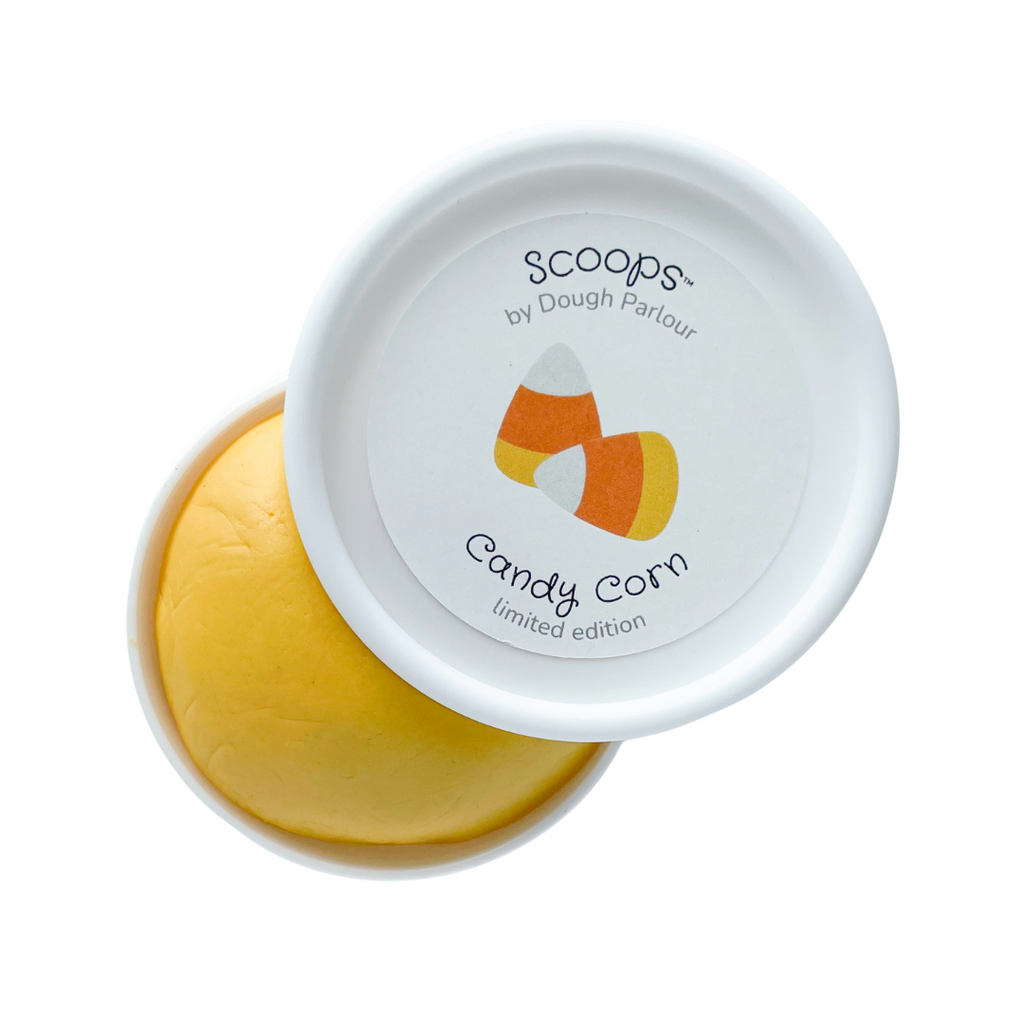 Scoops® Candy Corn dough